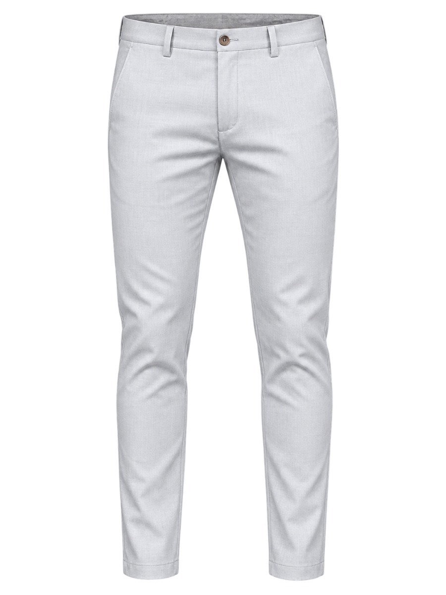 Açık Gri Slim Fit Erkek Pantolon